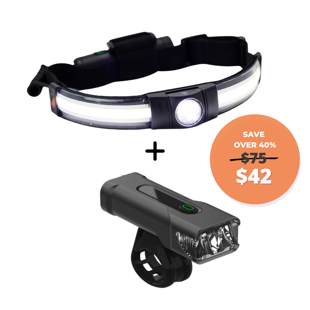 Headlamp + Bike Light