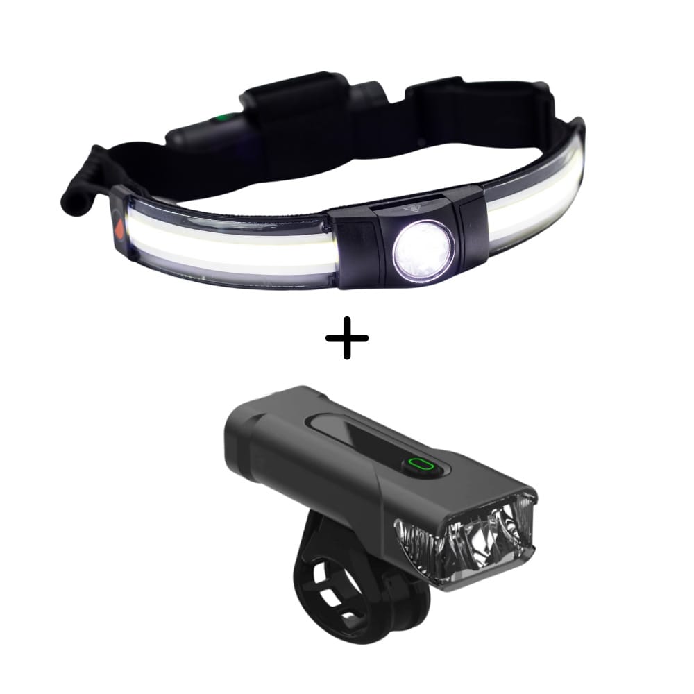 Headlamp + Bike Light